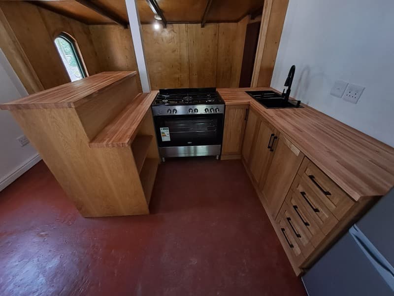 Oak kitchen