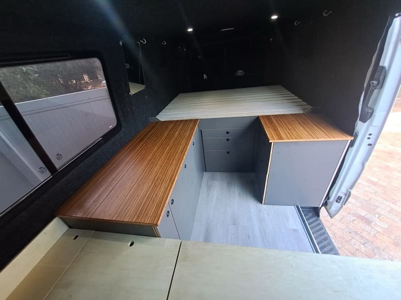 Van interior