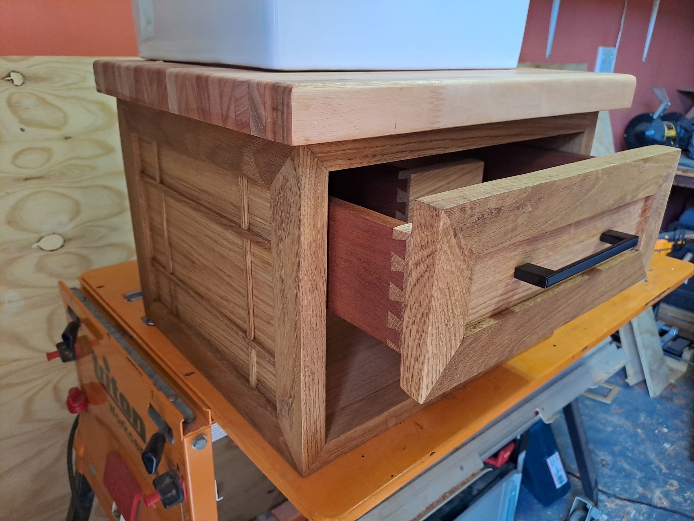 Rustic Oak Vanity