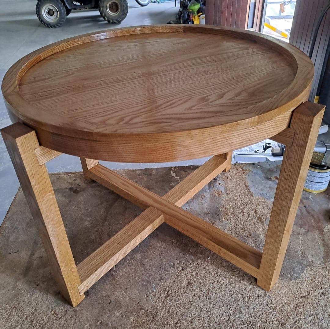 Red Oak Coffee Table